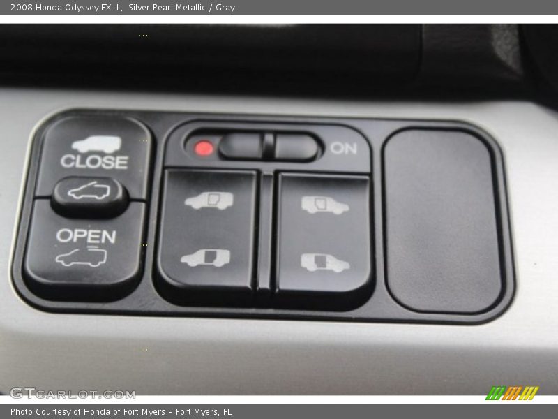 Silver Pearl Metallic / Gray 2008 Honda Odyssey EX-L