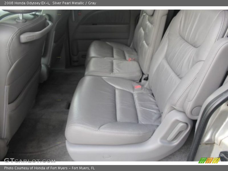 Silver Pearl Metallic / Gray 2008 Honda Odyssey EX-L