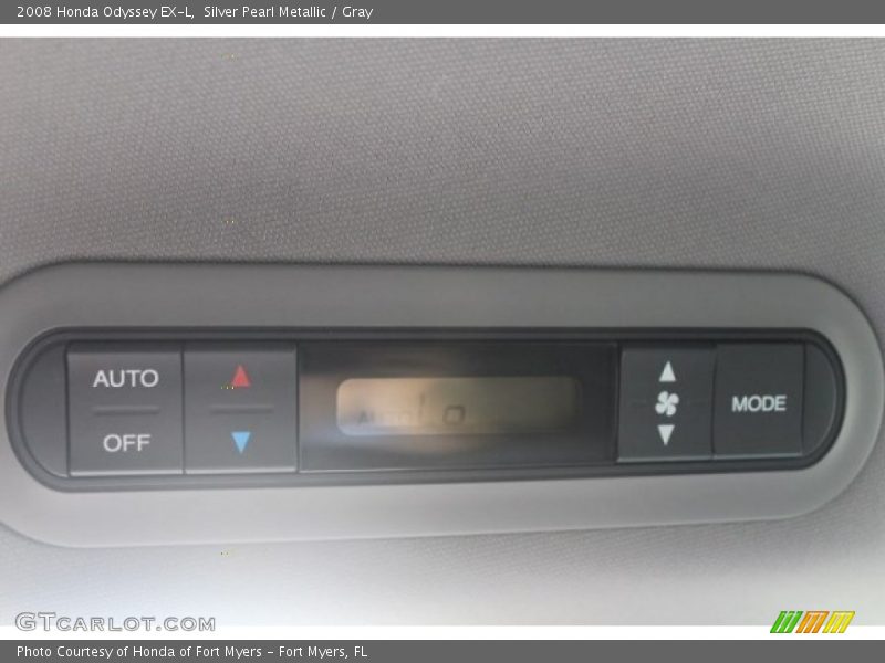 Silver Pearl Metallic / Gray 2008 Honda Odyssey EX-L