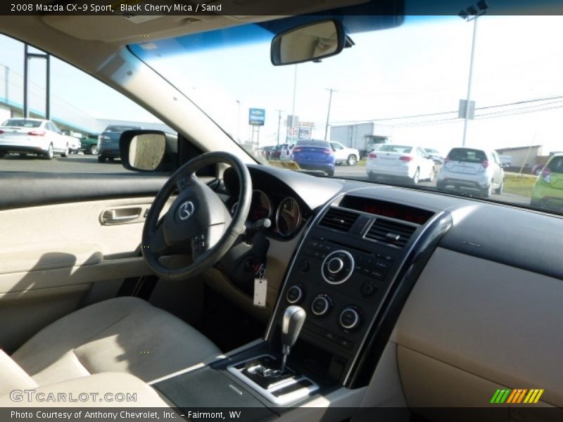Black Cherry Mica / Sand 2008 Mazda CX-9 Sport