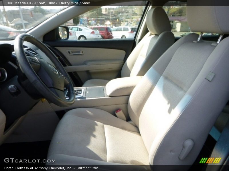Black Cherry Mica / Sand 2008 Mazda CX-9 Sport