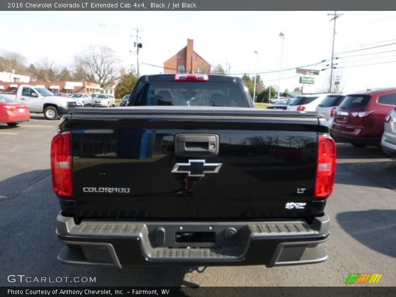 Black / Jet Black 2016 Chevrolet Colorado LT Extended Cab 4x4