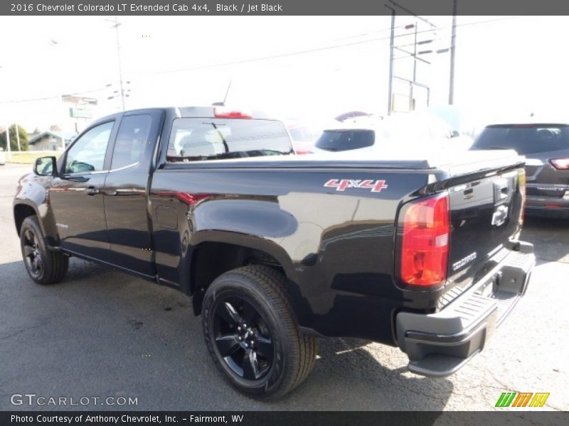 Black / Jet Black 2016 Chevrolet Colorado LT Extended Cab 4x4