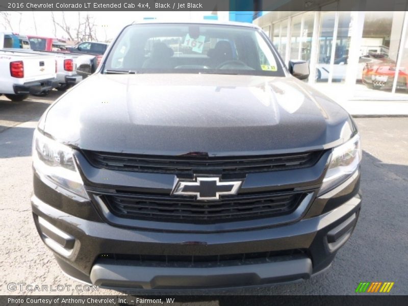 Black / Jet Black 2016 Chevrolet Colorado LT Extended Cab 4x4