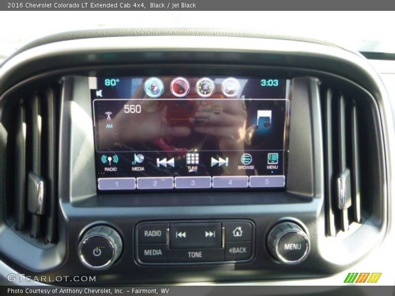 Black / Jet Black 2016 Chevrolet Colorado LT Extended Cab 4x4