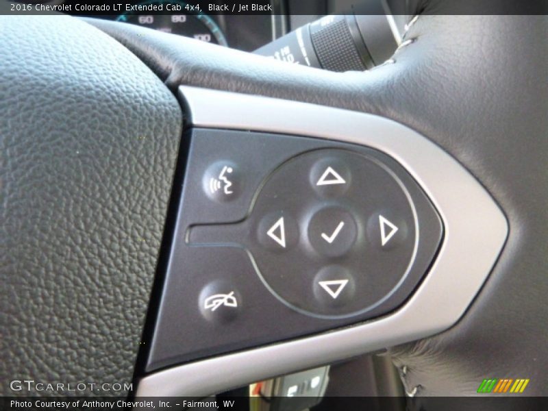 Black / Jet Black 2016 Chevrolet Colorado LT Extended Cab 4x4