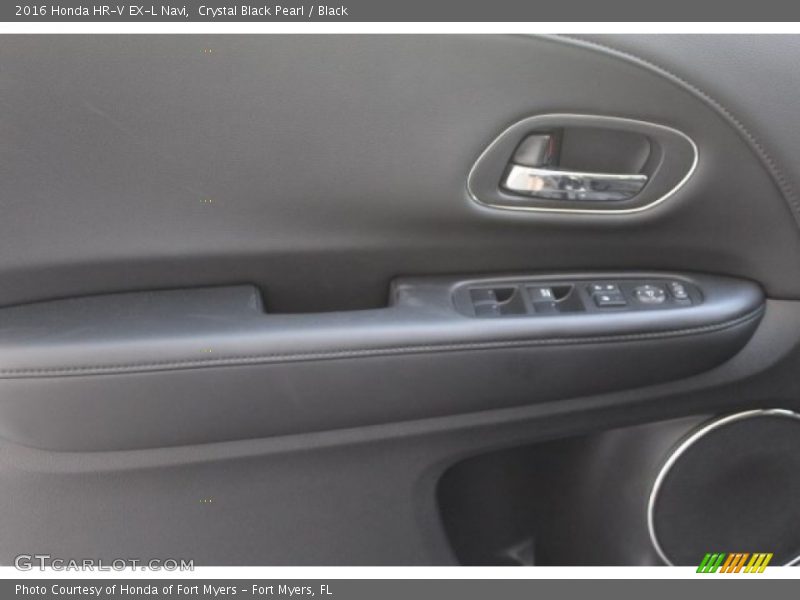 Crystal Black Pearl / Black 2016 Honda HR-V EX-L Navi