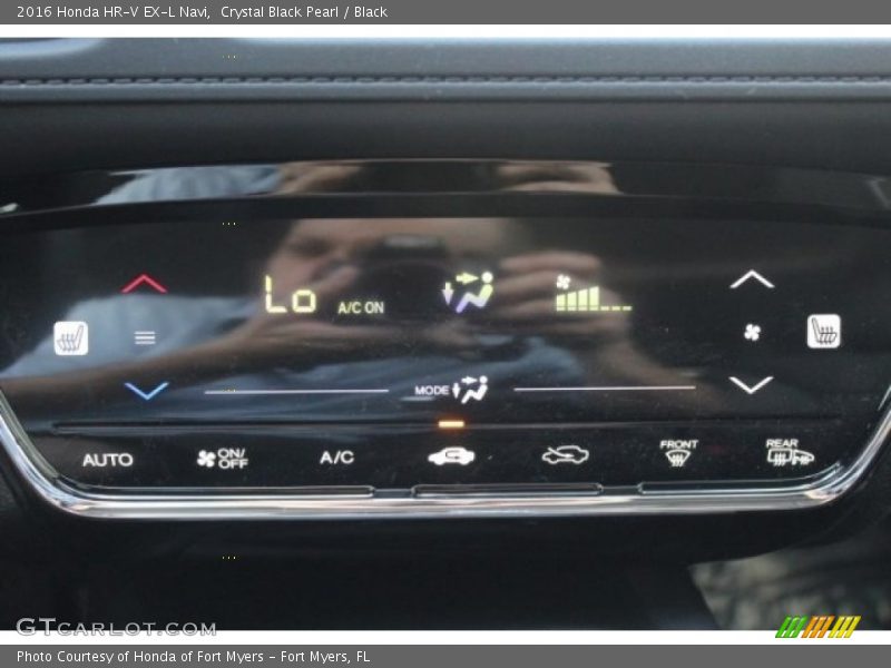 Crystal Black Pearl / Black 2016 Honda HR-V EX-L Navi