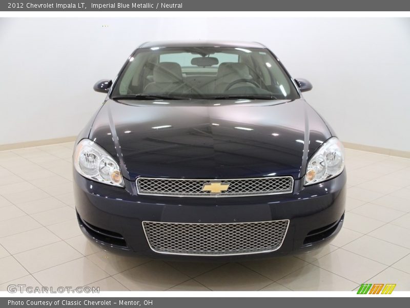 Imperial Blue Metallic / Neutral 2012 Chevrolet Impala LT