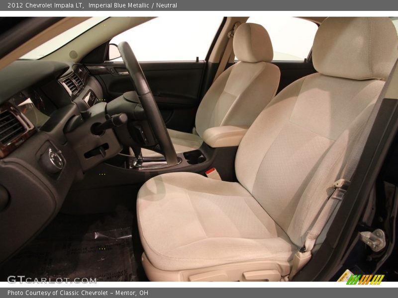 Imperial Blue Metallic / Neutral 2012 Chevrolet Impala LT