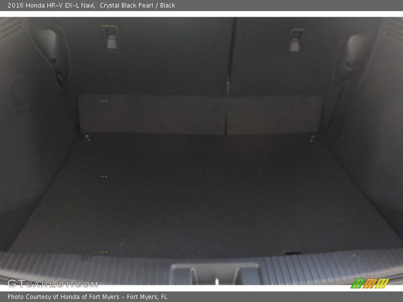 Crystal Black Pearl / Black 2016 Honda HR-V EX-L Navi