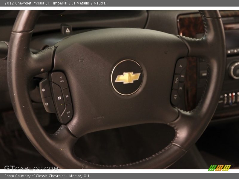 Imperial Blue Metallic / Neutral 2012 Chevrolet Impala LT