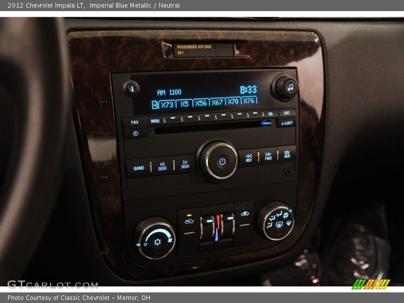 Imperial Blue Metallic / Neutral 2012 Chevrolet Impala LT