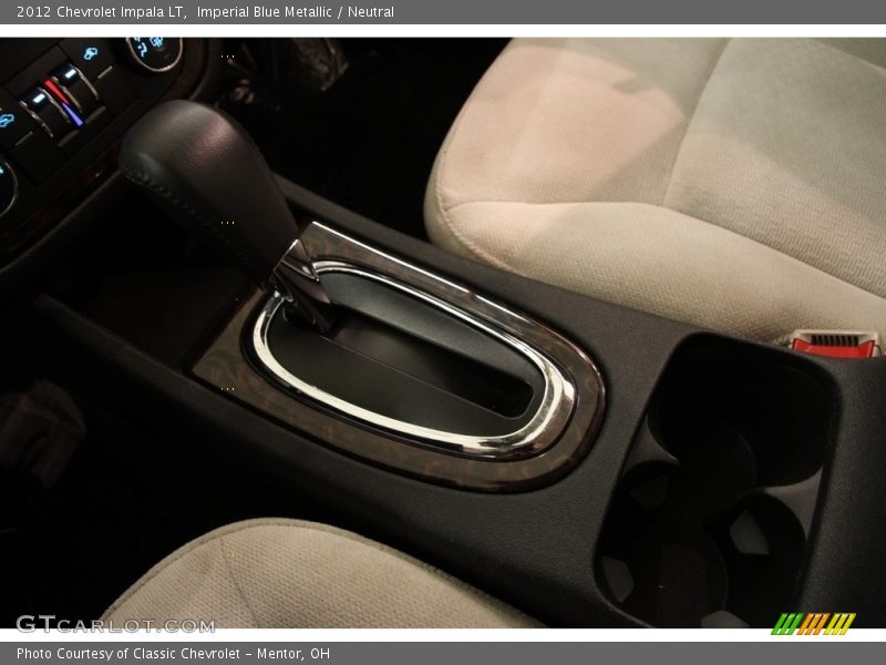 Imperial Blue Metallic / Neutral 2012 Chevrolet Impala LT