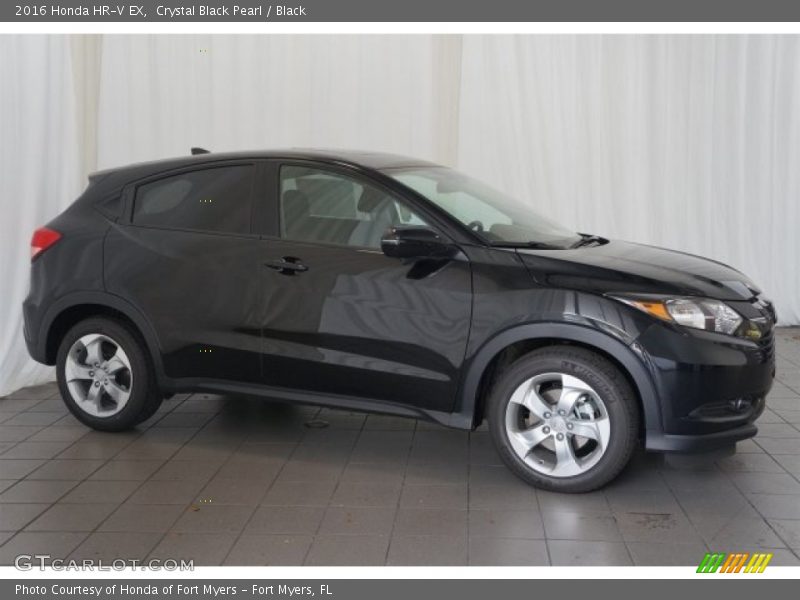 Crystal Black Pearl / Black 2016 Honda HR-V EX