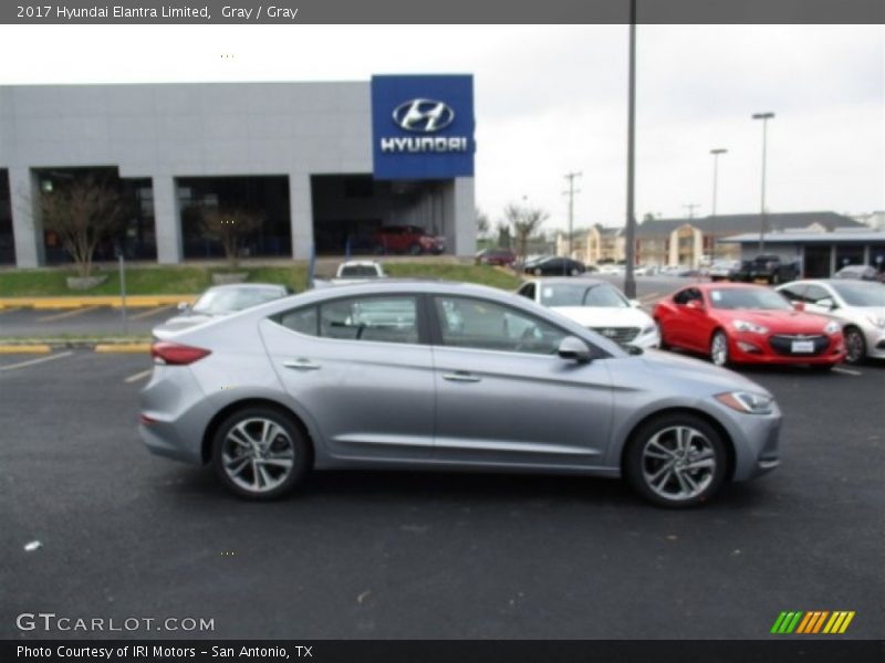 Gray / Gray 2017 Hyundai Elantra Limited