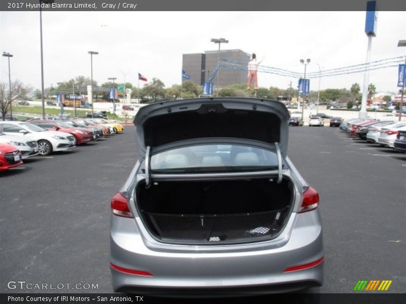 Gray / Gray 2017 Hyundai Elantra Limited