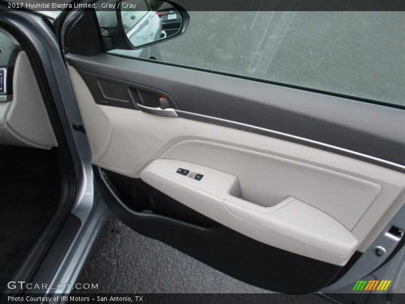 Gray / Gray 2017 Hyundai Elantra Limited