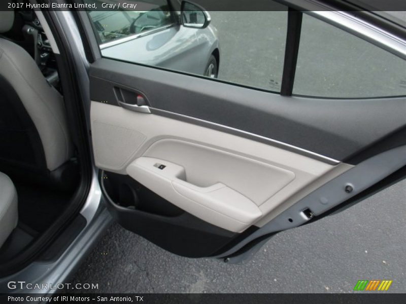 Gray / Gray 2017 Hyundai Elantra Limited