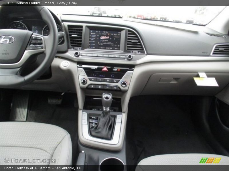 Gray / Gray 2017 Hyundai Elantra Limited