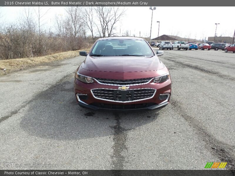 Butte Red Metallic / Dark Atmosphere/Medium Ash Gray 2016 Chevrolet Malibu LS