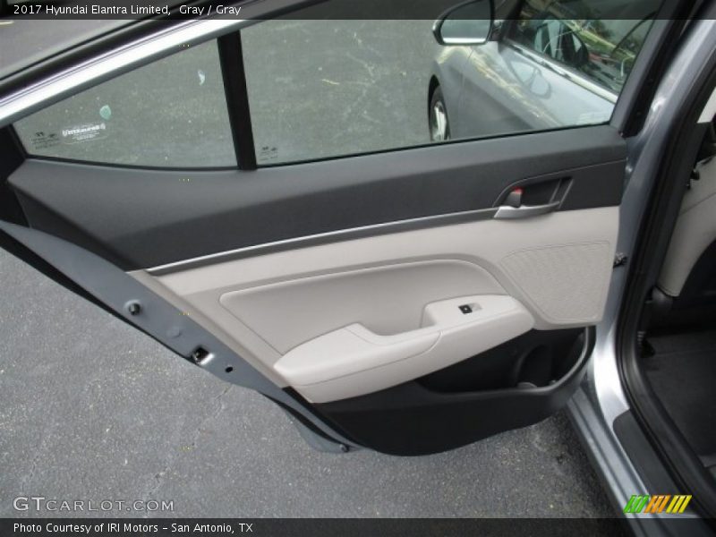 Gray / Gray 2017 Hyundai Elantra Limited