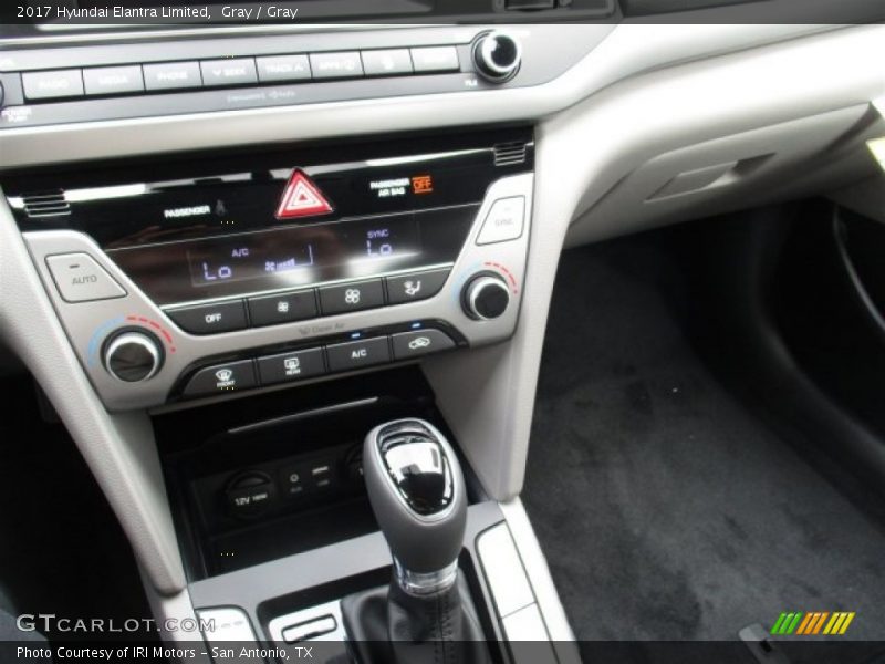 Gray / Gray 2017 Hyundai Elantra Limited