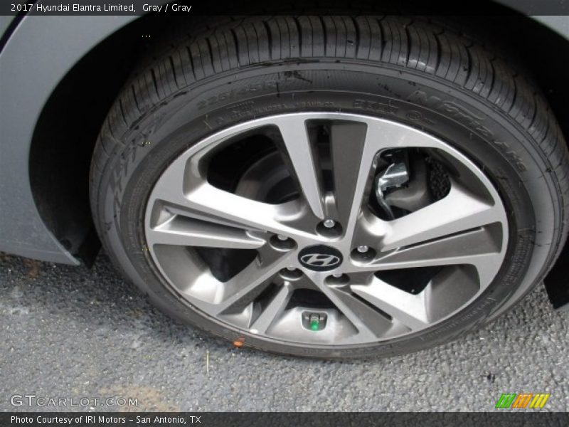 Gray / Gray 2017 Hyundai Elantra Limited