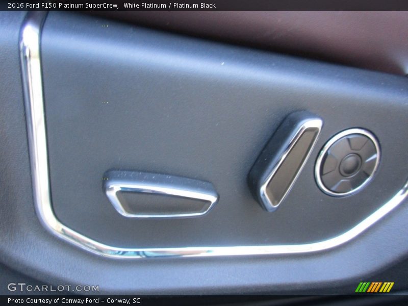 White Platinum / Platinum Black 2016 Ford F150 Platinum SuperCrew