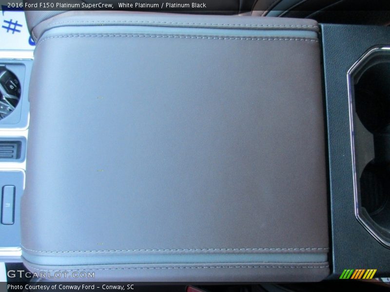 White Platinum / Platinum Black 2016 Ford F150 Platinum SuperCrew