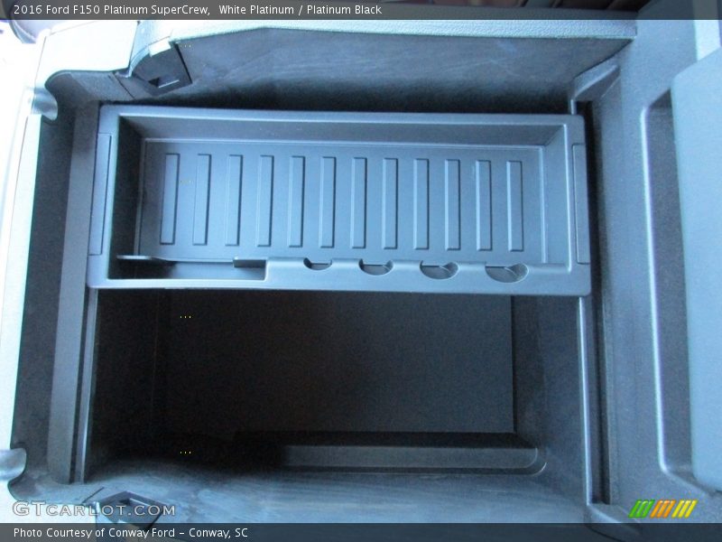White Platinum / Platinum Black 2016 Ford F150 Platinum SuperCrew