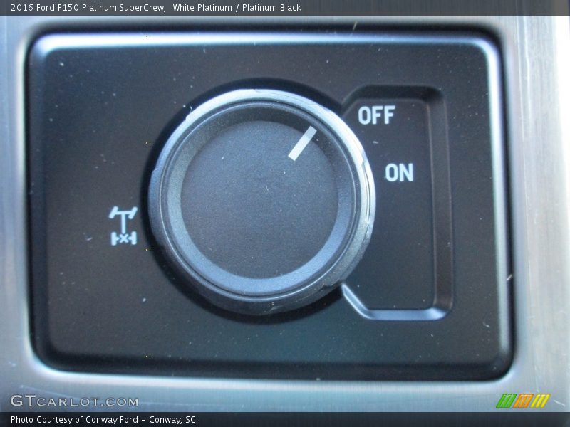 White Platinum / Platinum Black 2016 Ford F150 Platinum SuperCrew