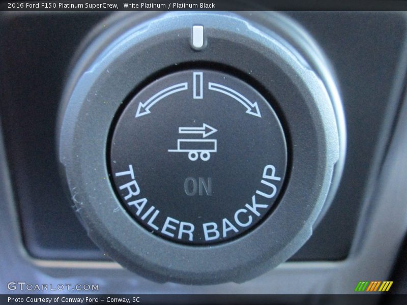 White Platinum / Platinum Black 2016 Ford F150 Platinum SuperCrew