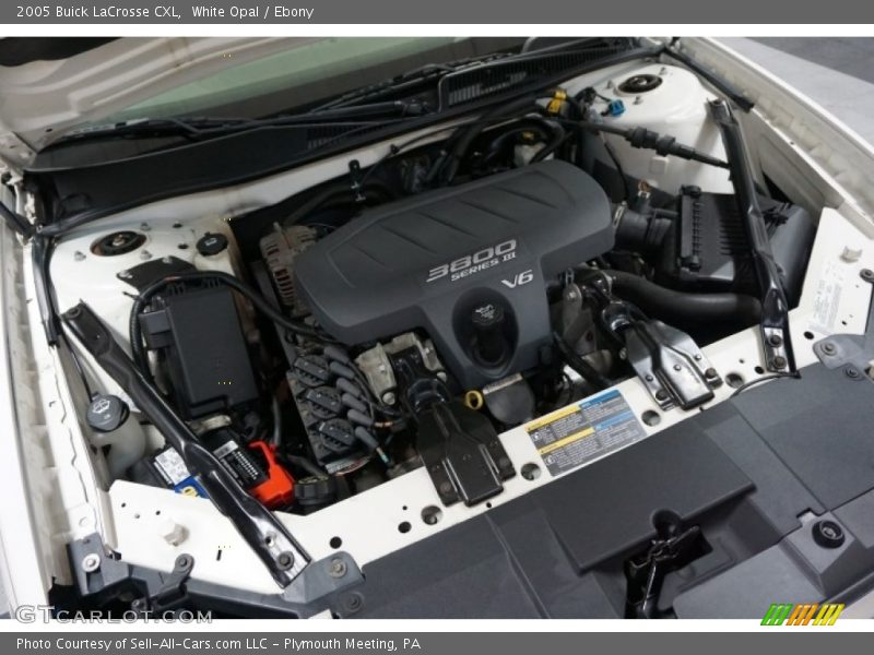 White Opal / Ebony 2005 Buick LaCrosse CXL