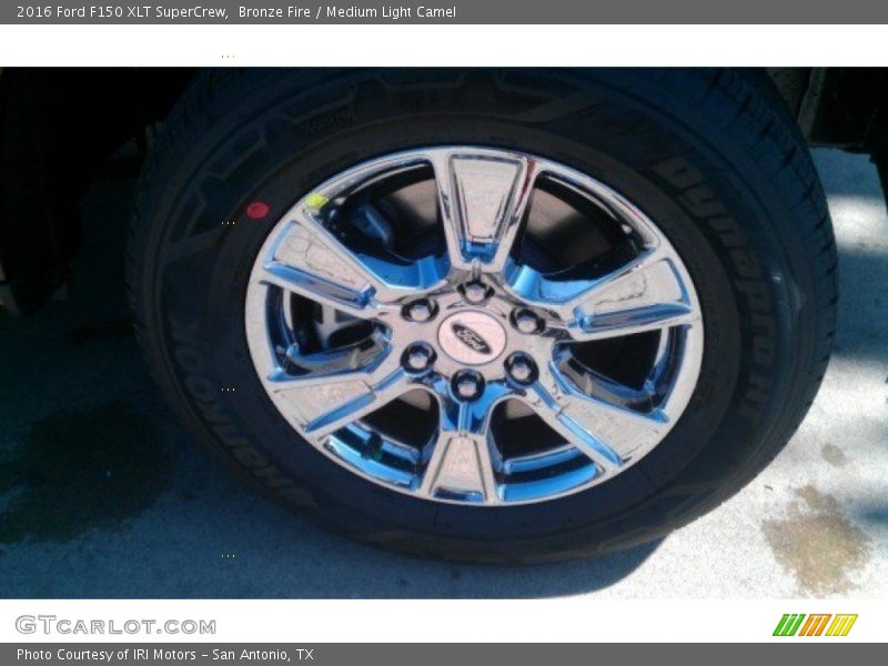 Bronze Fire / Medium Light Camel 2016 Ford F150 XLT SuperCrew