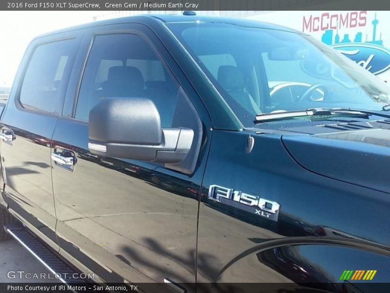 Green Gem / Medium Earth Gray 2016 Ford F150 XLT SuperCrew
