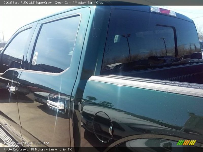 Green Gem / Medium Earth Gray 2016 Ford F150 XLT SuperCrew