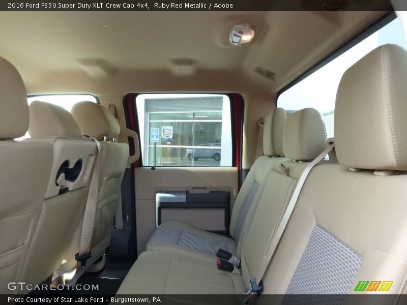 Ruby Red Metallic / Adobe 2016 Ford F350 Super Duty XLT Crew Cab 4x4