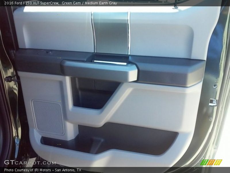 Green Gem / Medium Earth Gray 2016 Ford F150 XLT SuperCrew