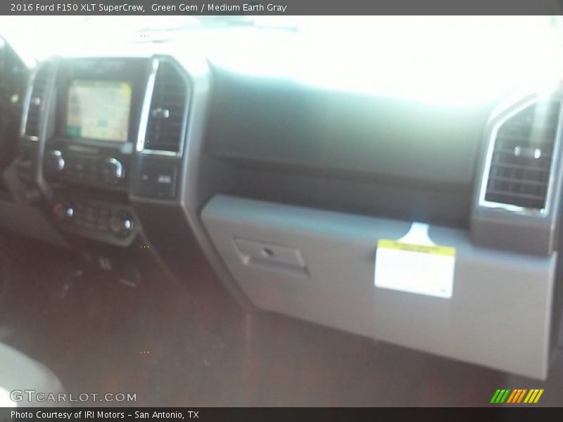 Green Gem / Medium Earth Gray 2016 Ford F150 XLT SuperCrew