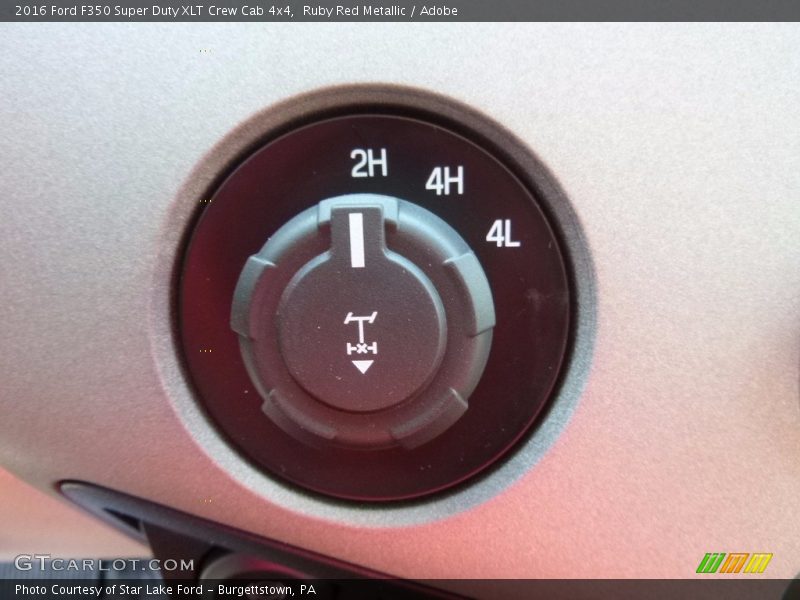 Ruby Red Metallic / Adobe 2016 Ford F350 Super Duty XLT Crew Cab 4x4