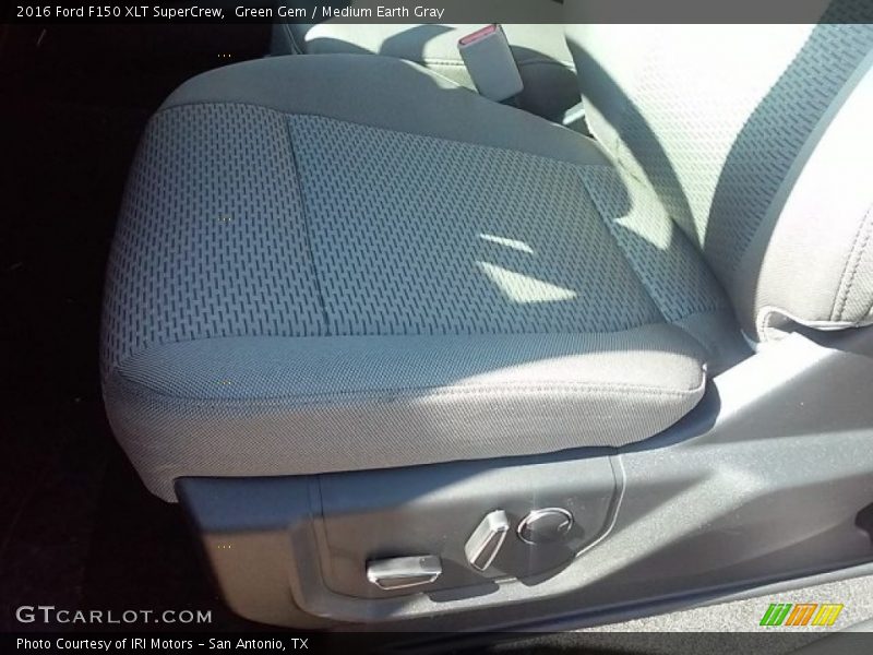 Green Gem / Medium Earth Gray 2016 Ford F150 XLT SuperCrew