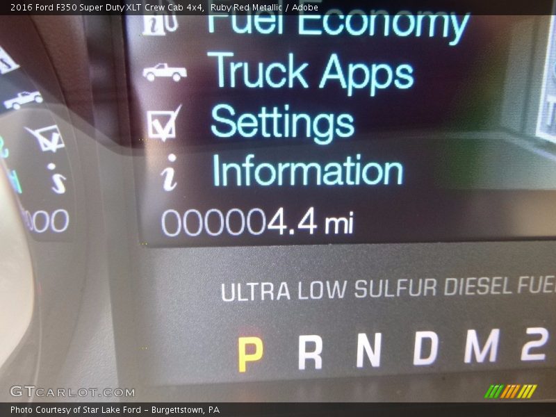 Ruby Red Metallic / Adobe 2016 Ford F350 Super Duty XLT Crew Cab 4x4