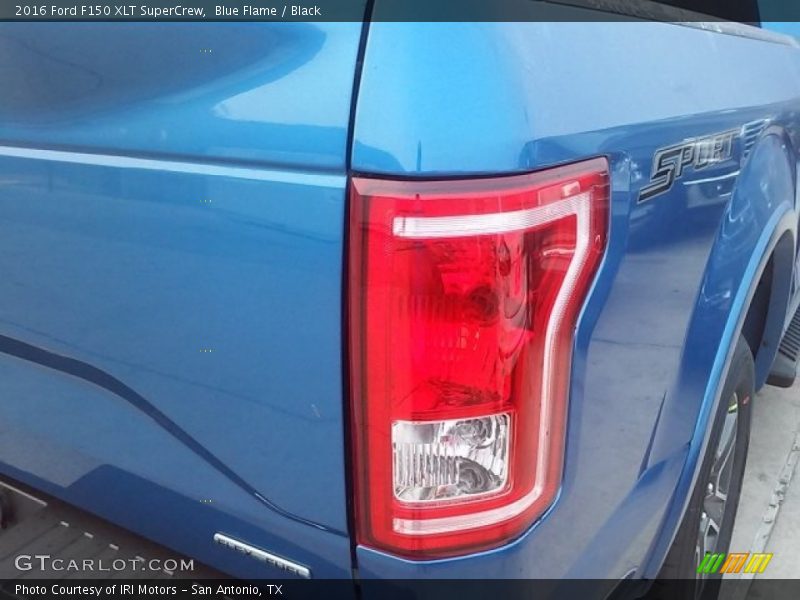 Blue Flame / Black 2016 Ford F150 XLT SuperCrew