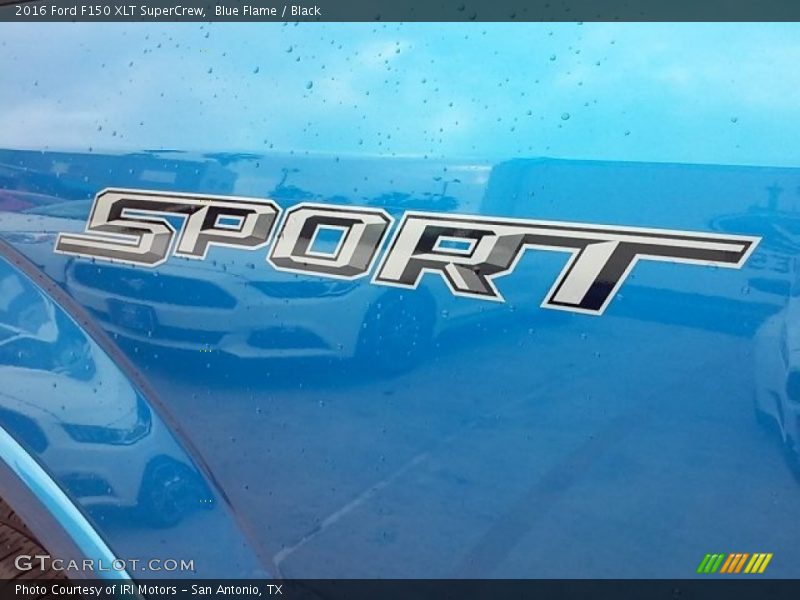 Blue Flame / Black 2016 Ford F150 XLT SuperCrew