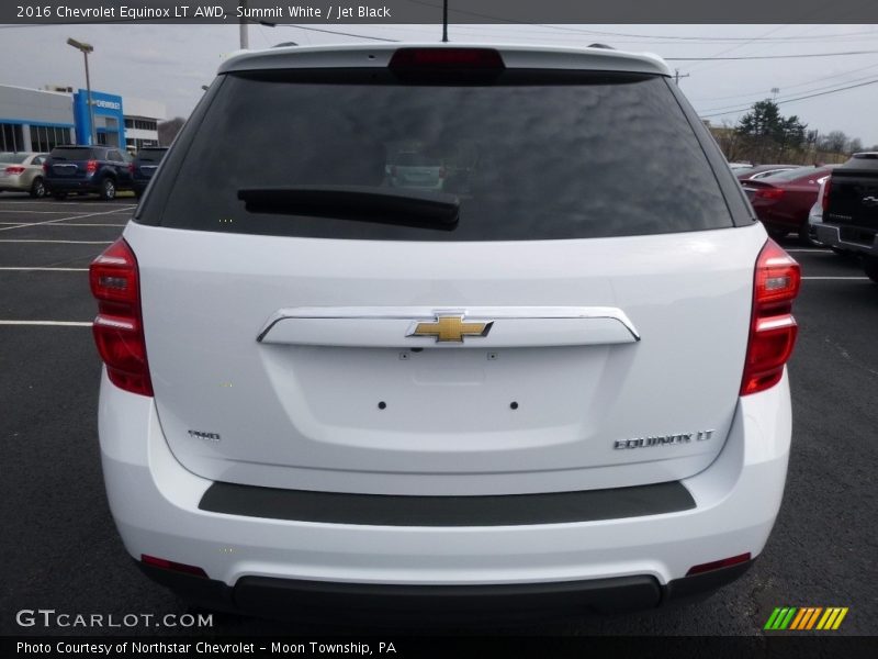 Summit White / Jet Black 2016 Chevrolet Equinox LT AWD