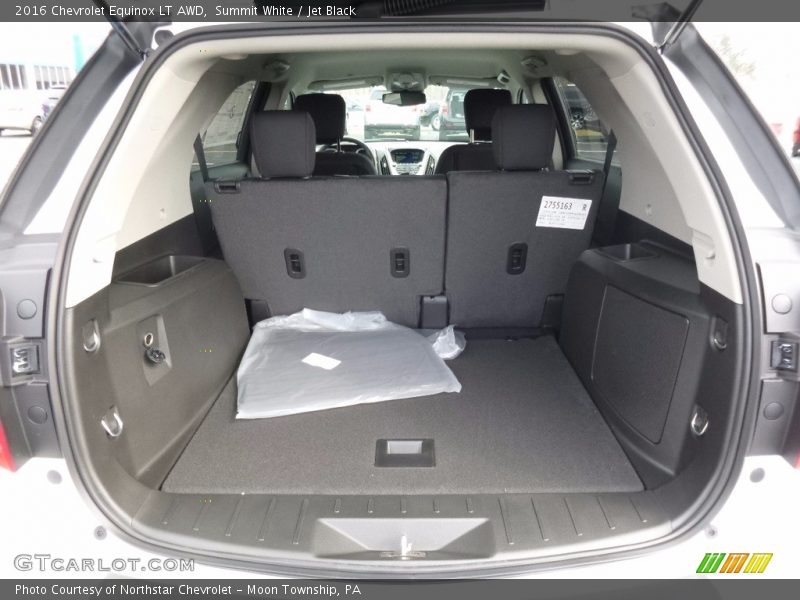 Summit White / Jet Black 2016 Chevrolet Equinox LT AWD