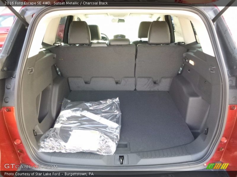 Sunset Metallic / Charcoal Black 2016 Ford Escape SE 4WD