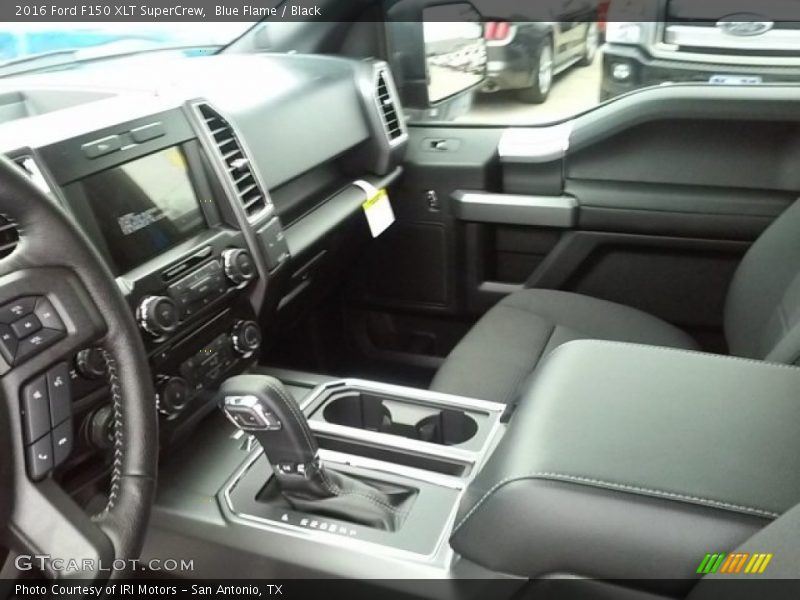 Blue Flame / Black 2016 Ford F150 XLT SuperCrew