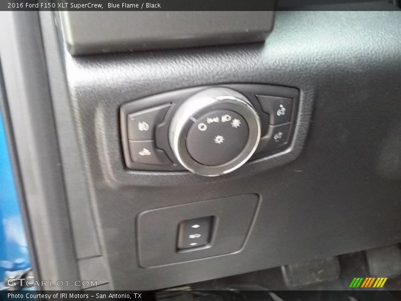 Blue Flame / Black 2016 Ford F150 XLT SuperCrew